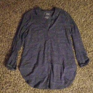 Dark blue long sleeve shirt